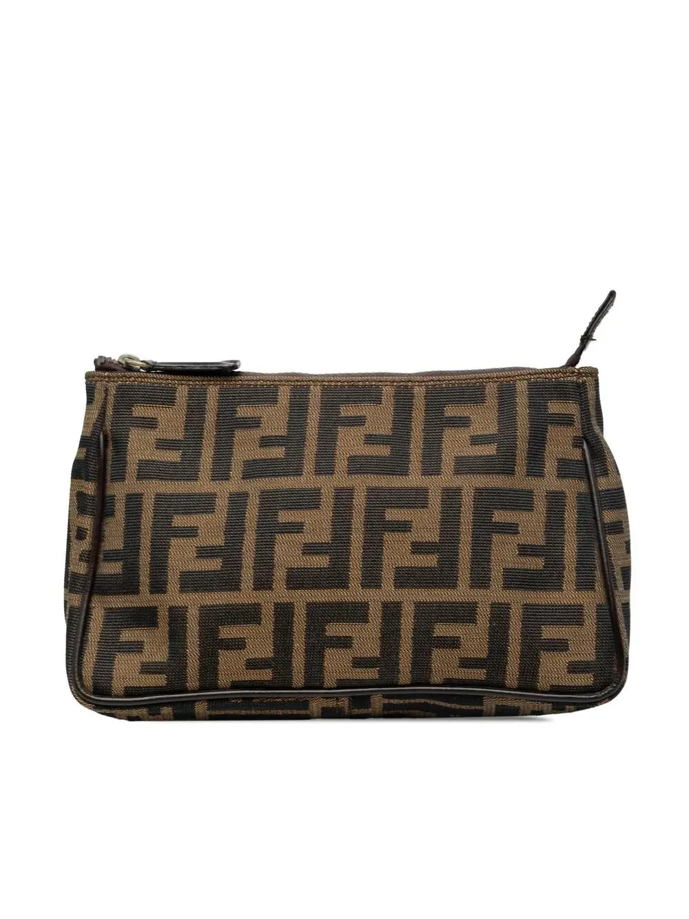 Fendi Zucca Canvas Pouch Pre-Loved #325441F57B